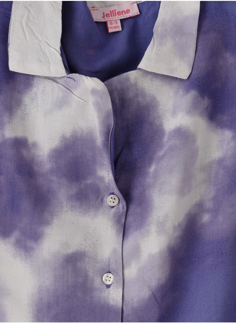 Jelliene Woven Dip Dye Top  - Image 3