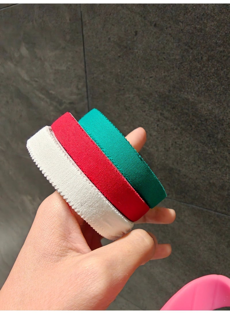 Munyee Hua 3 Rolls Athletic Finger Tape, Latex-Free Skin-Friendly Finger Wrap Tape 1.25 cm x 13.7 m, Extra Strong Adhesive Sports Tape for Finger Support, Hand Grip, Joint Protection, Climbing, Football, Gym, Weightlifting, Padel, Tennis and Volleyball - Image 5