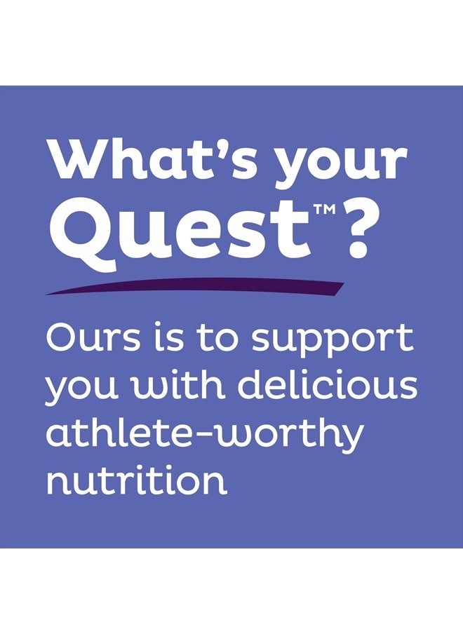 QUEST NUTRITION - Crispy Blueberry Cobbler Hero Protein Bar, 16g Protein, 1g Sugar, 3g Net Carb, Gluten Free, Keto Friendly, 12 Count - Image 1