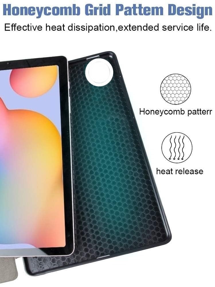 ProElite Book Case Cover for OnePlus Pad Go 2 12.1 inch,Smart flip case Book Cover for OnePlus Pad Go 2 12.1 inch Tablet with Pen Holder, Marble Green - Image 3