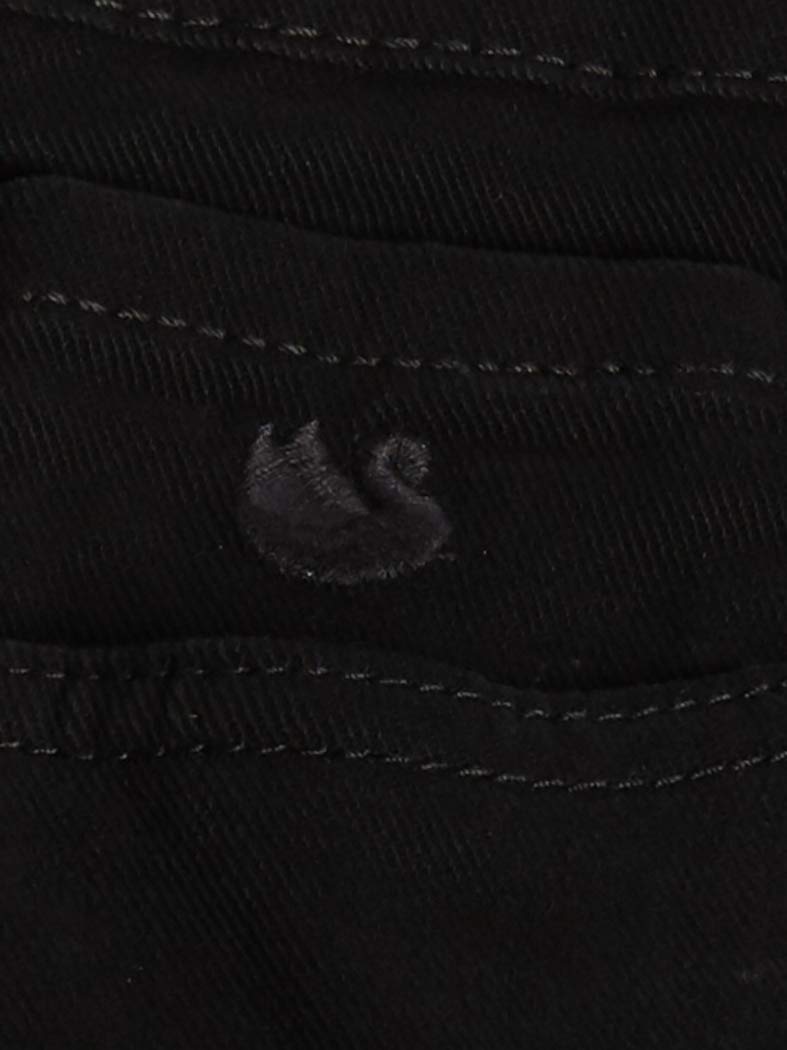 Gloria Vanderbilt womens Classic Amanda High Rise Tapered Jeans, Black, 16 Plus Short - Image 5