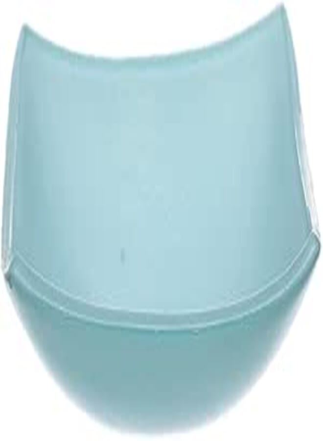 Rosa high quality glass bowl, 12.5 * 12.5cm - quadrado turquoise