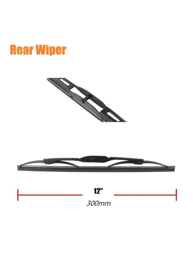 Volvo V60 2010 2018 Front Rear Wiper Blades Kit 3PCS All Season Durable - Image 4