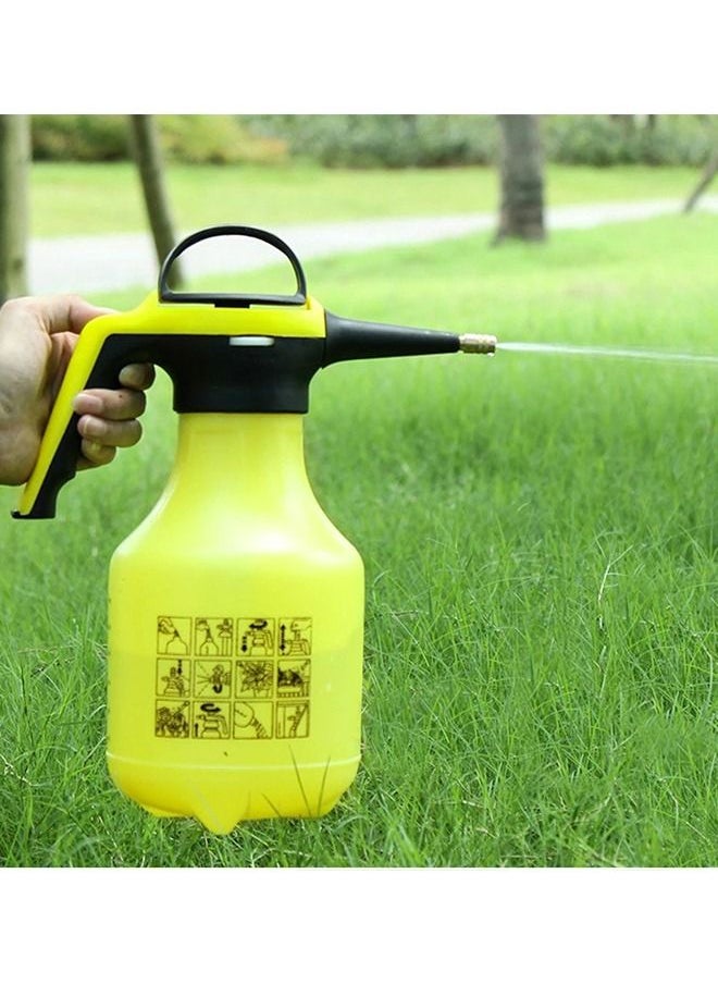 Generic - 2L Portable Hand Held Garden Pressure Sprayer Yellow - Image 1