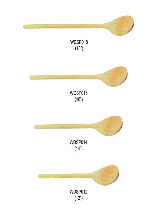 Thunder Group WDSP018 Wooden Spoon 18" OA Length - Image 3