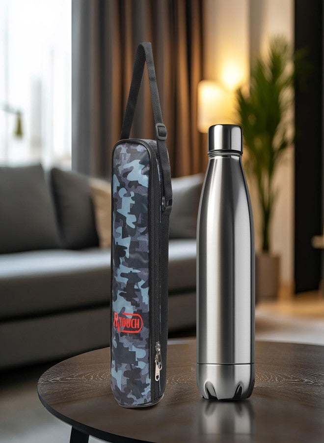 R TOUCH Water Bottle Cover for 1000 ML- Bottels with Closure & Adjustable Water Bottel Cover for Office Men, Women & School Kids - Image 5