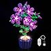 LocoLee Light kit Compatible with Lego 10372 Hibiscus Flowers Not Included Model Only Light LED Lighting Accessories Compatible with Lego 10372 Hibiscus Botanicals - Image 2