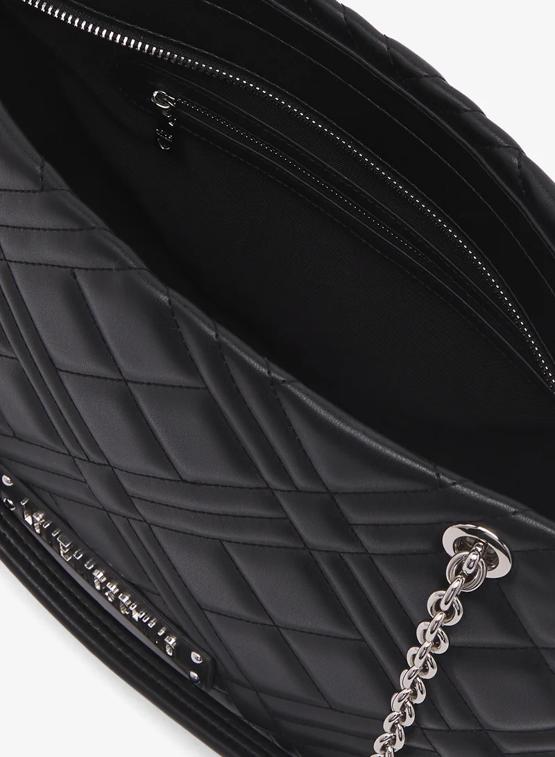 لوف موسكينو top handle logo shopper