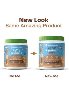 Amazing Grass Amazing Grass Chocolate Kidz SuperFood - 30 Servings  - Image 2