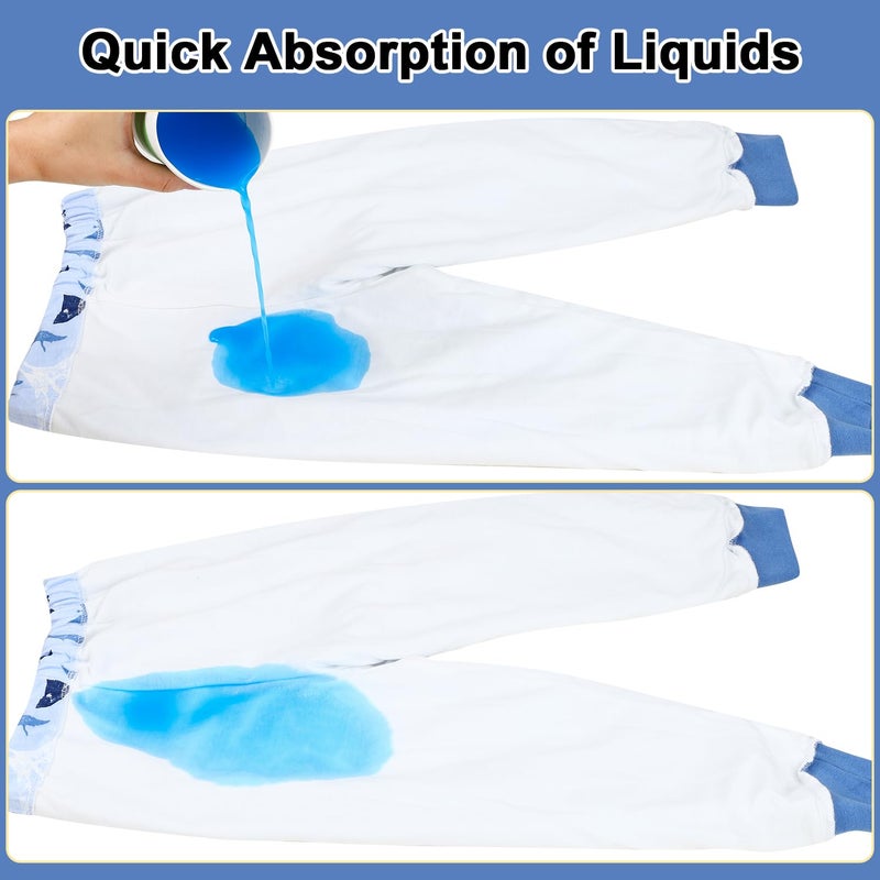 MooMoo Baby سراويل حفاضات مومو بيبي المقاومة للماء لتدريب الأطفال على استخدام المرحاض 2 عبوة سراويل تدريب على المرحاض الليلية للأولاد - Image 2