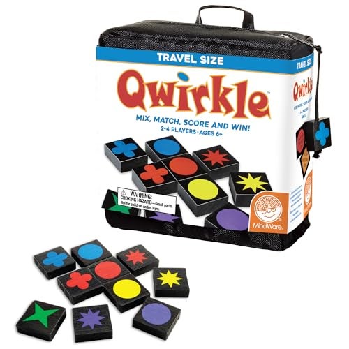 MindWare Travel Qwirkle Board Game - Image 1