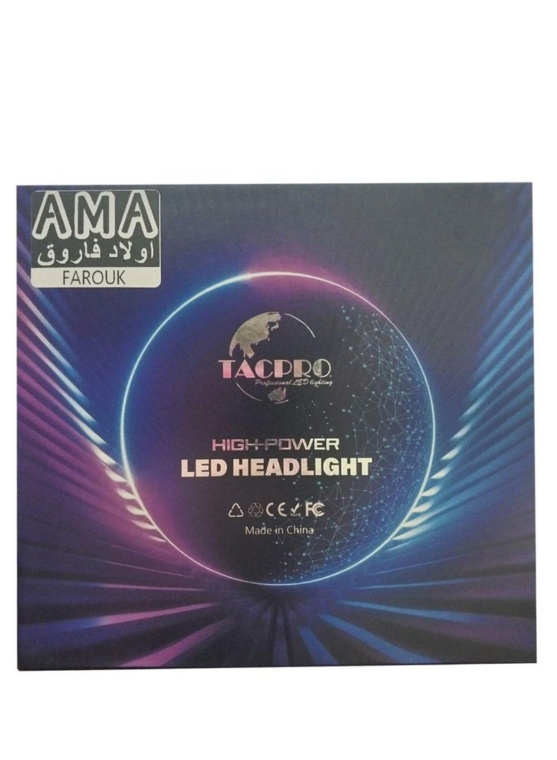 تاكبرو مصباح LED CANBUS TAC PRO H8 300% إضاءة 12/24 فولت 120 وات - Image 5