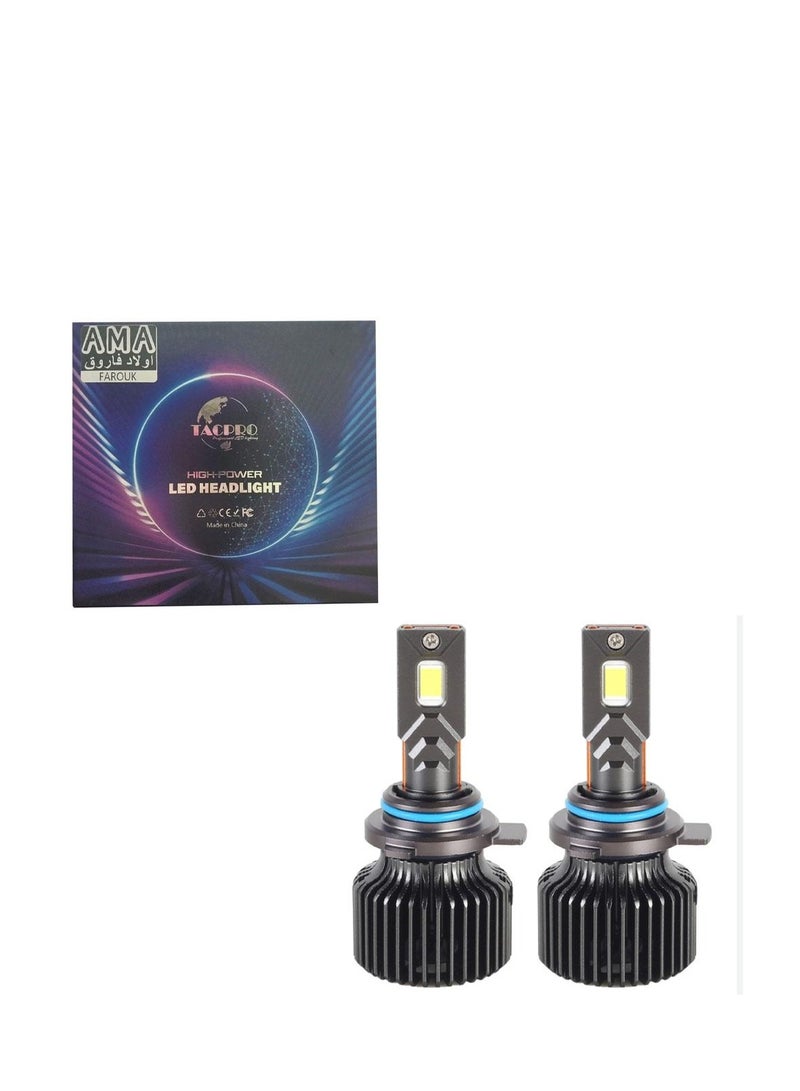 تاكبرو مصباح LED CANBUS TAC PRO H8 300% إضاءة 12/24 فولت 120 وات - Image 2