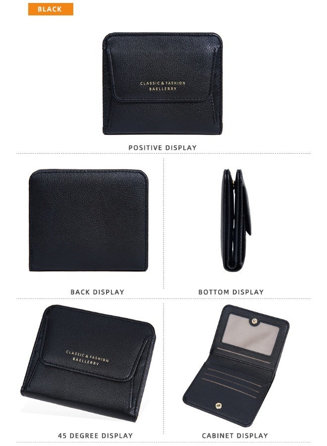 baellerry Women's Wallet Short Fashion Multi-card Coin Purse Youth Coin Bag Card Bag  - Image 2