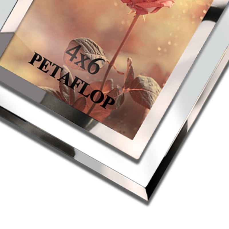 بيتافلوب PETAFLOP 4X6 إطار الصورة مثالي لمكاتب الزفاف المطاعم Business 2 Pack - Image 2
