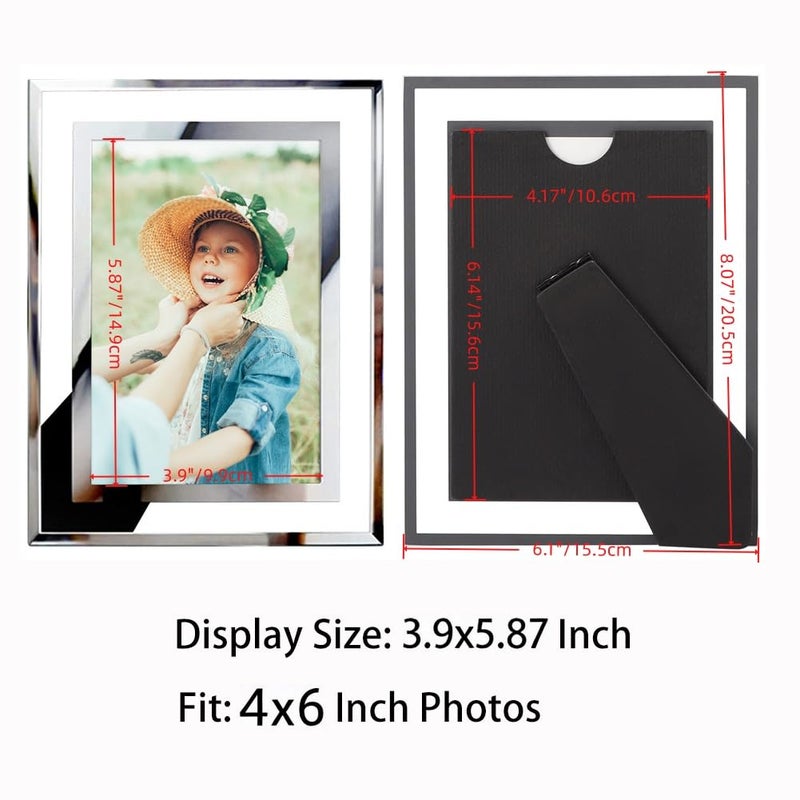 بيتافلوب PETAFLOP 4X6 إطار الصورة مثالي لمكاتب الزفاف المطاعم Business 2 Pack - Image 5