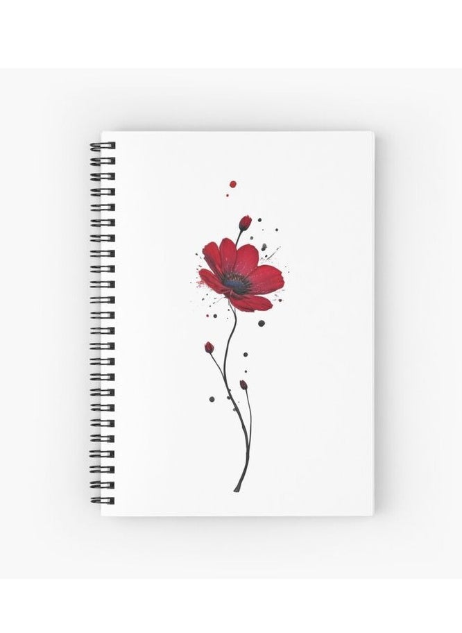 LOUD UNIVERSE Rose Spiral Hardcover Notebook 