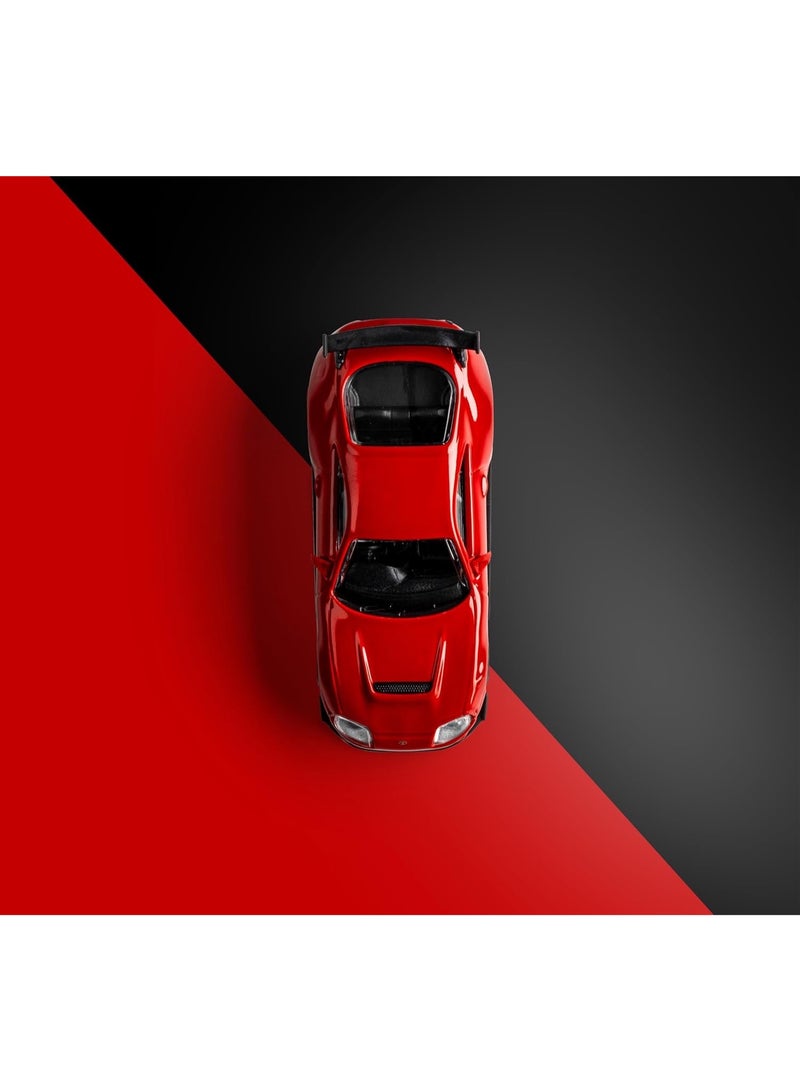 Majorette Collection 1995 Toyota Supra RZ JZA80 1:64 Die-Cast Model Car, Red Premium Metal Collectible with Rubber Tires, Detailed Interior & Display Case, Toyota Licensed Sports Car - Image 3