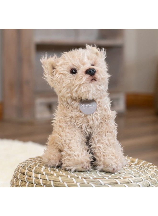 DEMDACO Chorkie Mix Rescue Breed Dog Soft Brown 10 Inch Plush Fabric Stuffed Figure Toy - Image 3