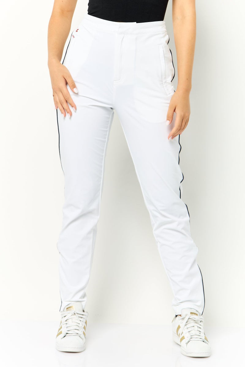 Lacoste Sport Women Sportswear Fit Training Track Pants, White  - Image 1