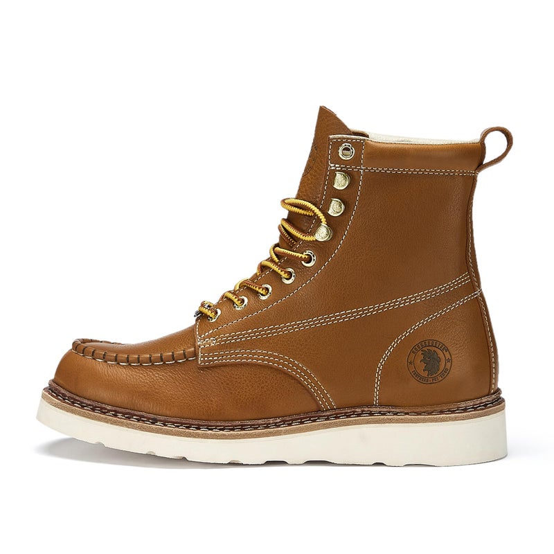 ROCKROOSTER Norwood - Wedge Wide Coolmax Lining Work Boots VAP611-13 - Image 1