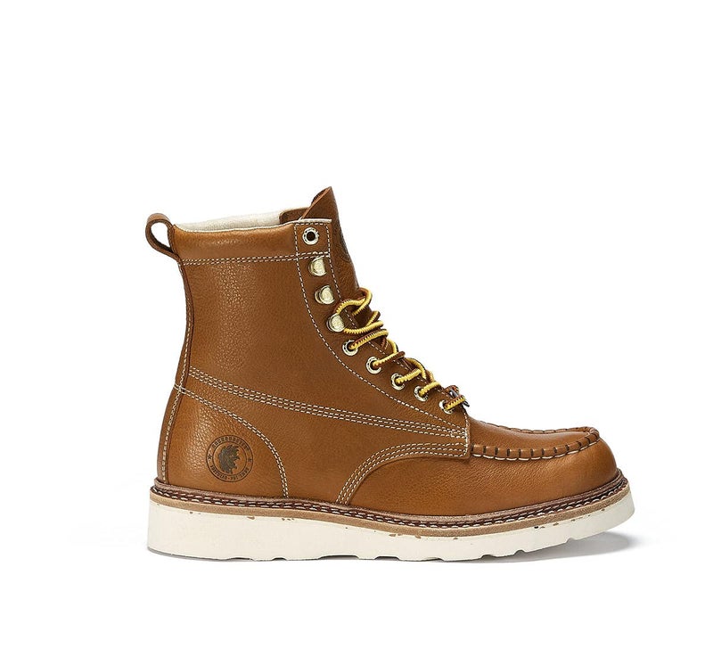 ROCKROOSTER Norwood - Wedge Wide Coolmax Lining Work Boots VAP611-13 - Image 2