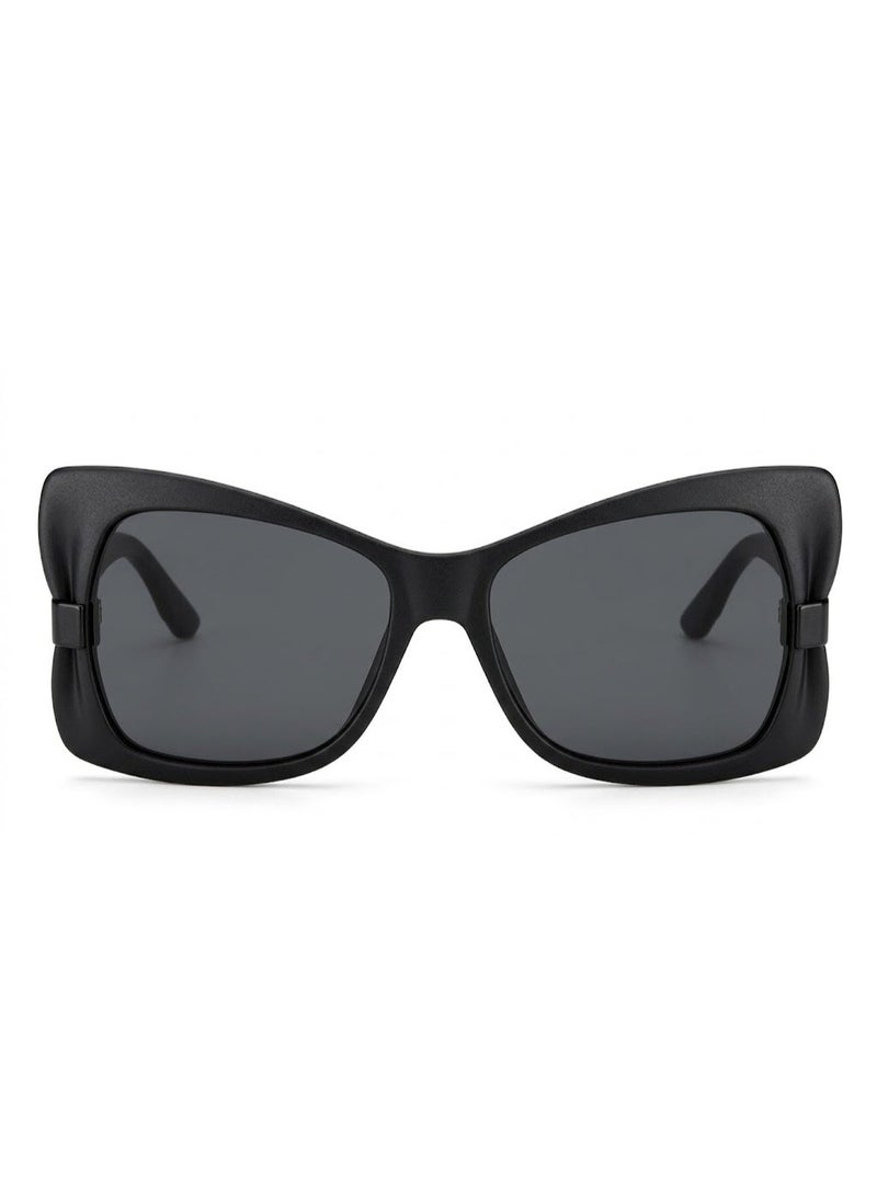 ماكس آند كو نظارة شمسية Max&Co 170/S DL5Y1 55 Butterfly للنساء - أسود مطفي - Image 1
