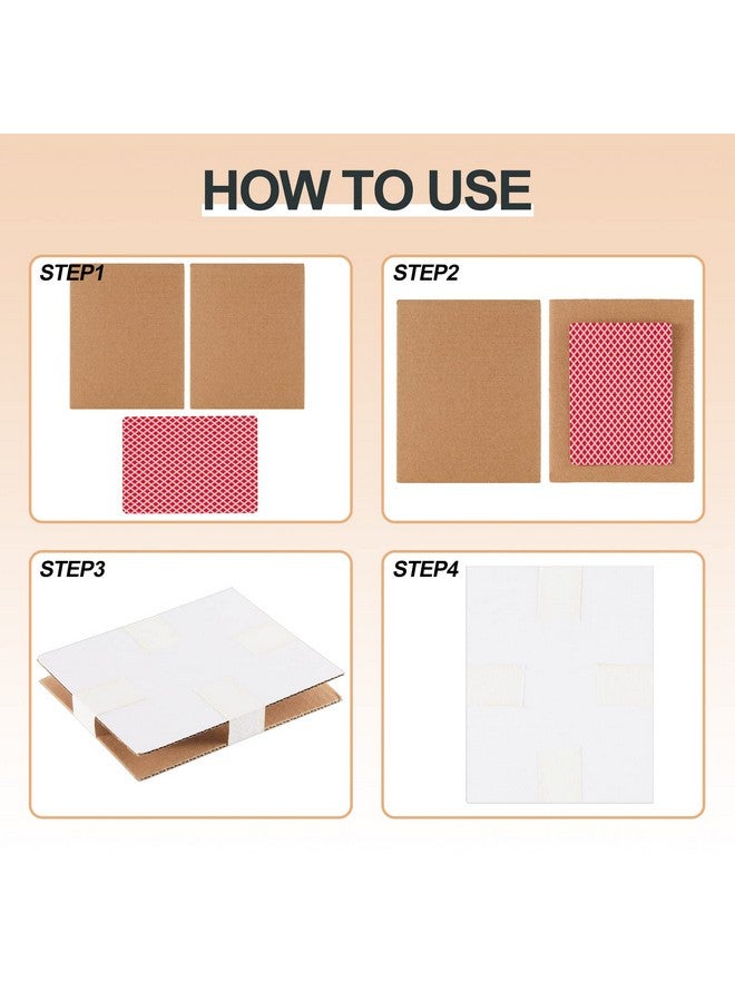 Lewtemi Lewtemi 200 Pieces Trading Card Shipping Protectors 4.5 x 3.5 Inches Trading Card Packaging Cardboard Mailing Protector Mail Shipping Stiffeners Folders, Cardboard Divider  - Image 5