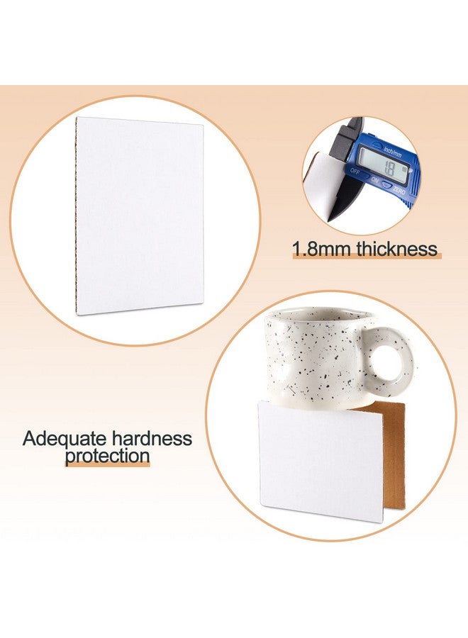 Lewtemi Lewtemi 200 Pieces Trading Card Shipping Protectors 4.5 x 3.5 Inches Trading Card Packaging Cardboard Mailing Protector Mail Shipping Stiffeners Folders, Cardboard Divider  - Image 4