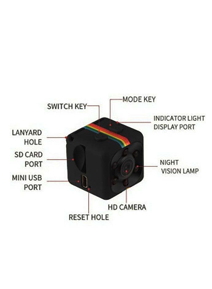 Generic Portable night vision,video sports cycling camera. SQ11 full HD 960P/1080P, USB handheld DV DC.  - Image 4
