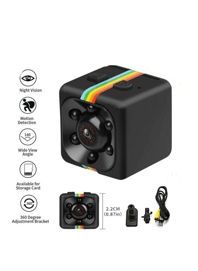 Generic Portable night vision,video sports cycling camera. SQ11 full HD 960P/1080P, USB handheld DV DC.  - Image 1