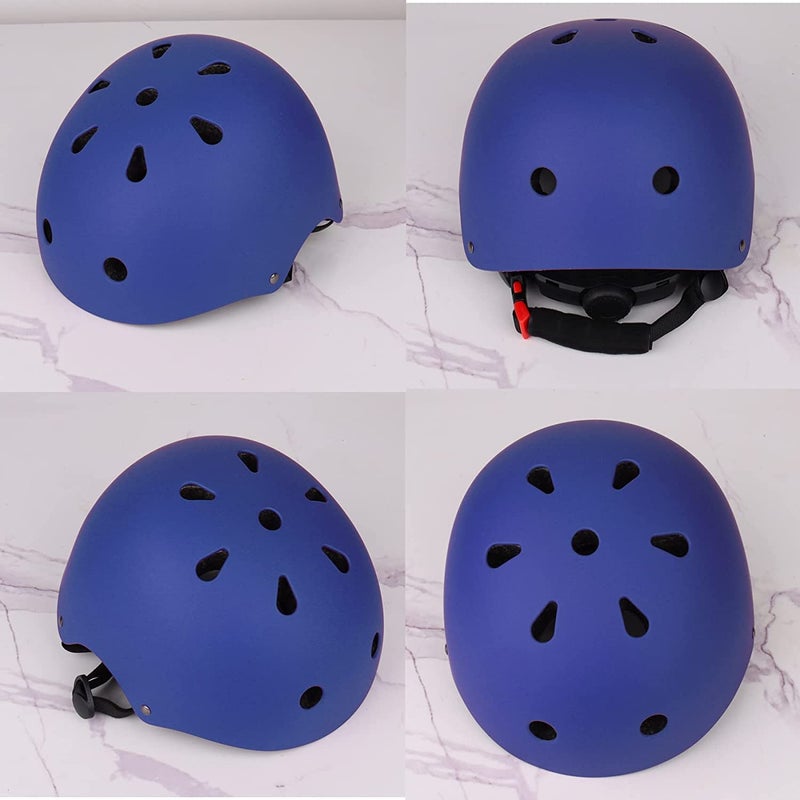 TCCVANAS Adjustable Kids Helmet with Knee Pad, Elbow Pads & Wrist Guards - Toddler Bike Helmets for Ages 3-5, 5-8, 8-14 Years - Perfect for Skating, Biking, Cycling, and Skateboard - for Boys and Girls - Image 5