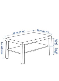ماركة غير محددة طاولة خشبية متعددة الاستخدام لون ابيض  - Image 3
