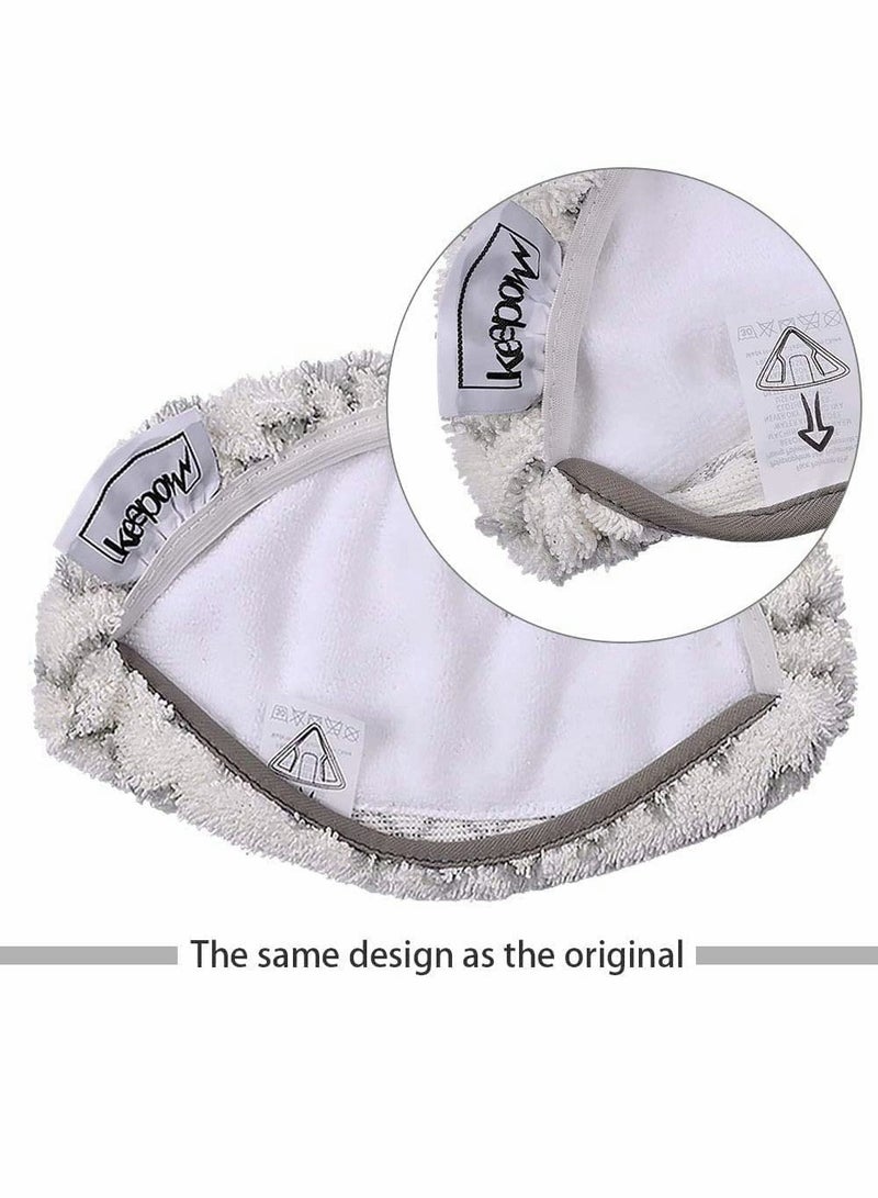 Steam Mop Refill Pads Compatible with Bissell Models 1252, 1606670, 1543, 1652, 1132M, 1530, 11326, Symphony - Pack of 6  - Image 2