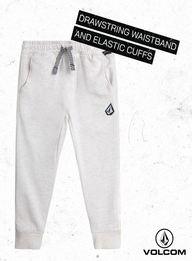 Volcom Baby Boys Pants Set - 2 Piece Short Sleeve Jersey T-Shirt and Woven Joggers - Matching Outfit for Little Boys (12M-7), Size 3T, Black - Image 5