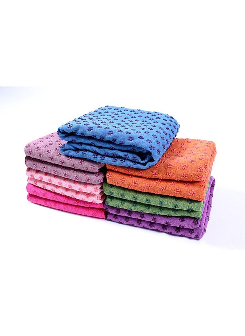 DreamHigh DreamHigh Microfiber Soft Yoga Towel Non Slip Sweat Absorbent Yoga Mat Towel 24 x 72  - Image 4