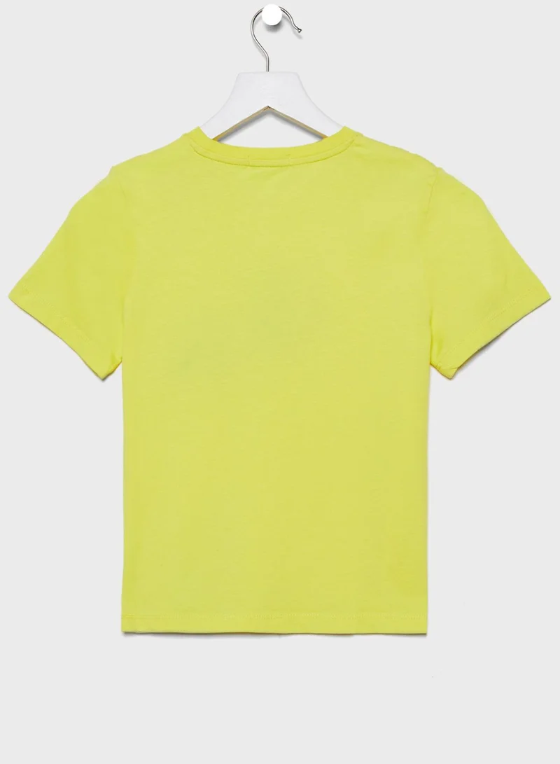 Calvin Klein Jeans Kids Monogram Logo T-Shirt