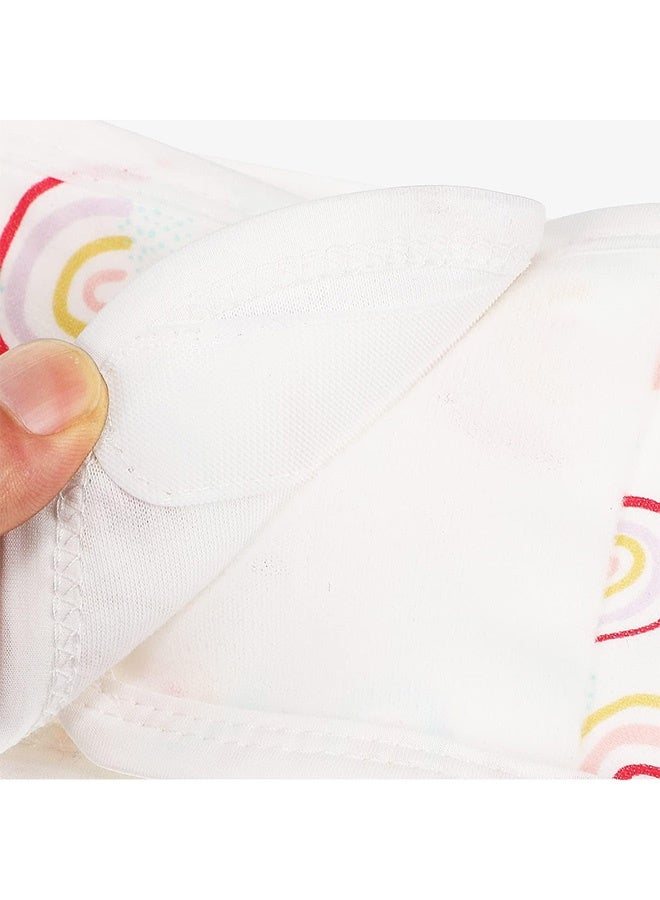 Peachjoy 8 Pcs Cartoon Cotton Baby Infant Umbilical Cord Belly Bands Baby Belly Protector Soft Newborn Navel Belt for 0-12 Months Babies, 8 Styles - Image 5