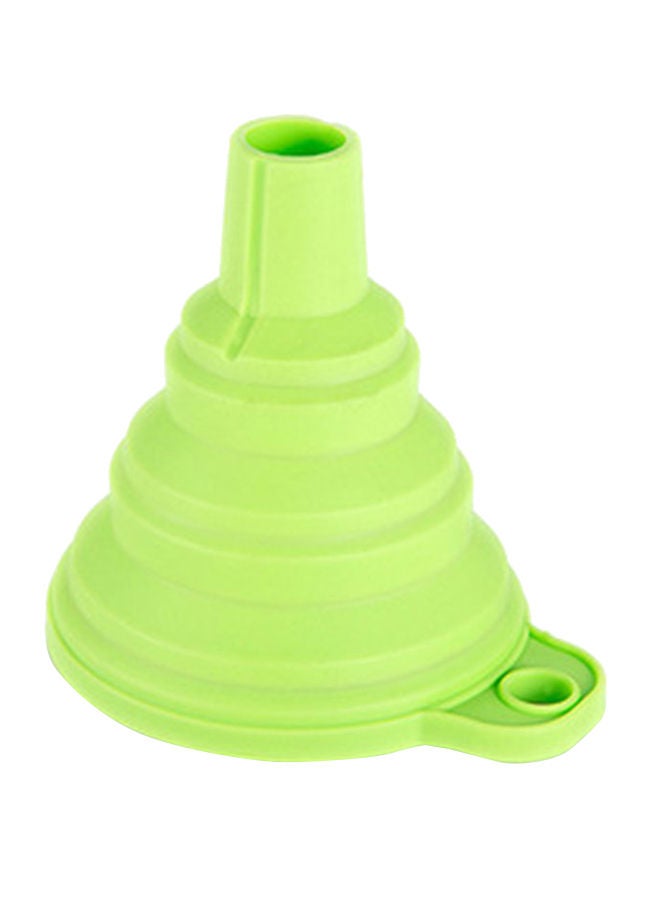 NIBEMINENT Mini Foldable Funnel Green 6 x 1.2centimeter
