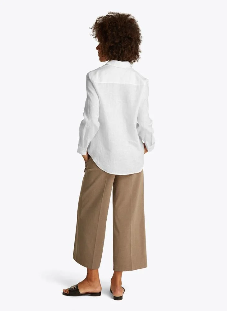 تومي هيلفيغر Essential Linen Relaxed Shirt