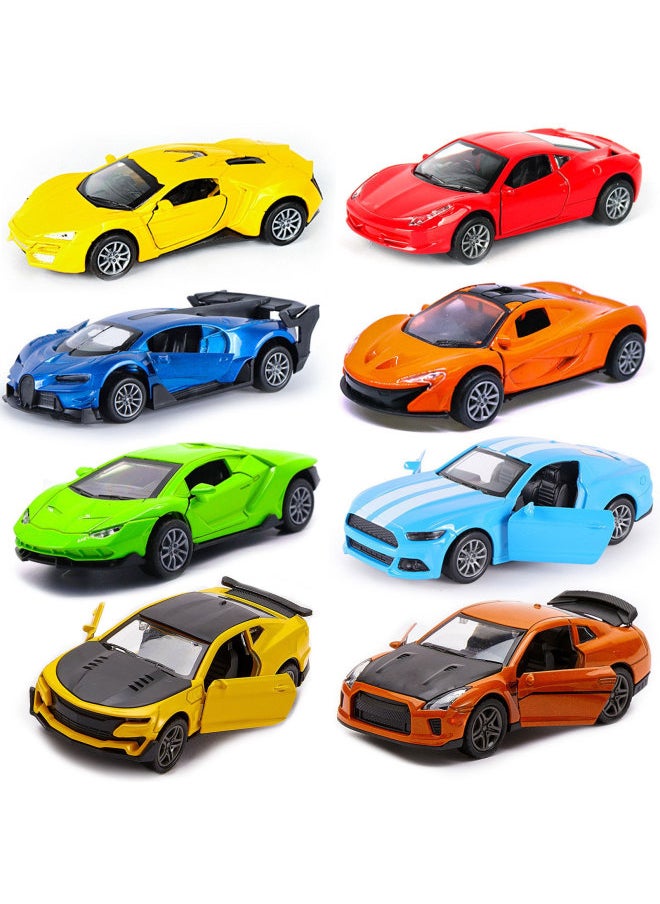 Generic 1:32 Pickup Alloy Car Children's Toy Car Pull-back Car Model Car Pocket Car Boy Toy Wholesale-Color:Yellow Fj  - Image 4
