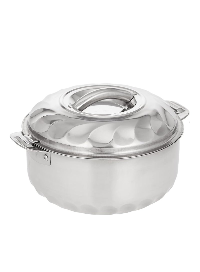 Lotus Set Of 3-Piece Stainless Steel Food Containers Available in different sizes - Image 4