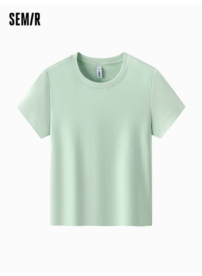 سيمير تيشيرت بلون موحد للنساء - Image 1