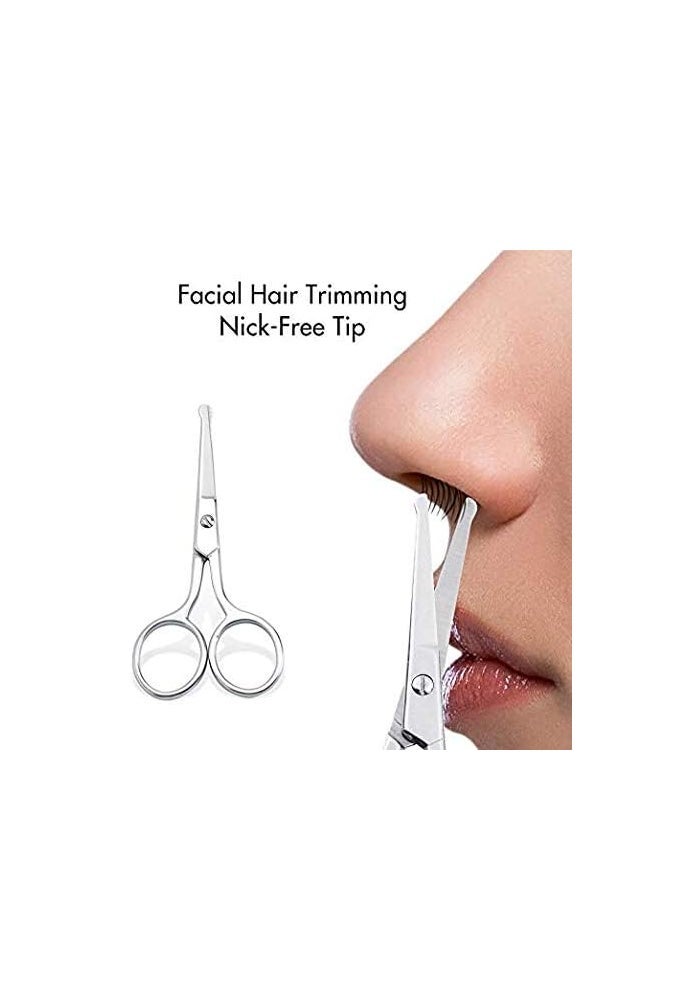 LIVINGO Premium Manicure Rounded Tip Scissors - Image 5