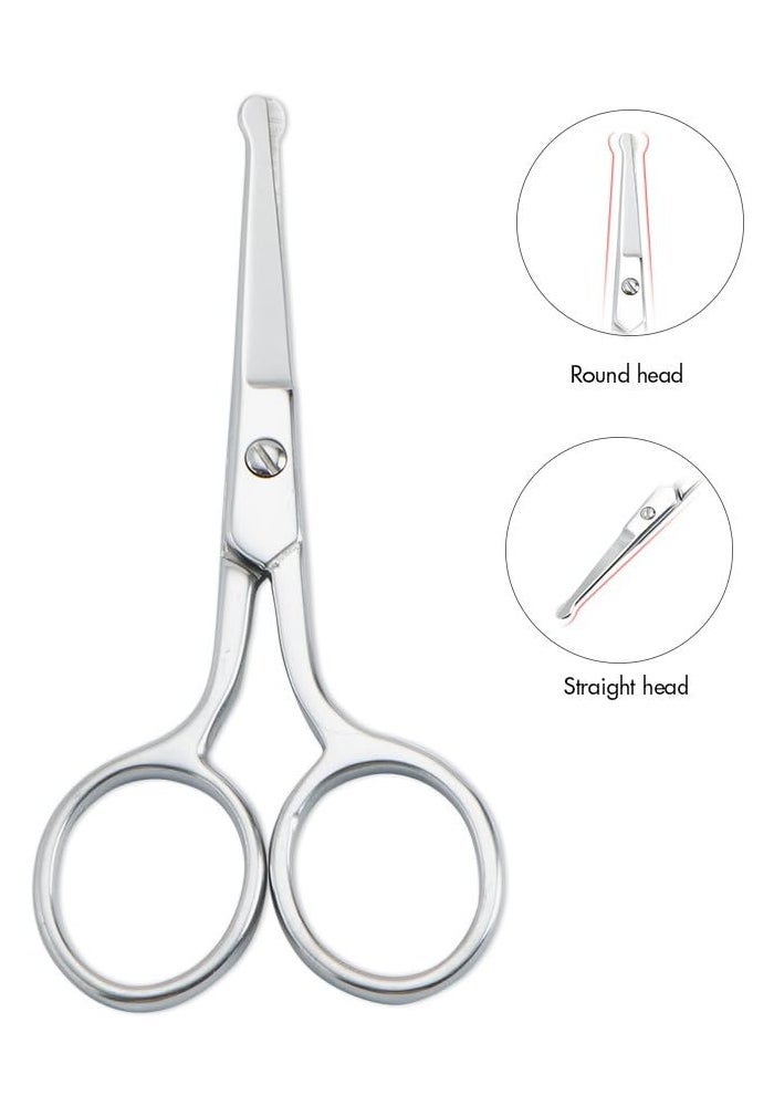 LIVINGO Premium Manicure Rounded Tip Scissors - Image 3