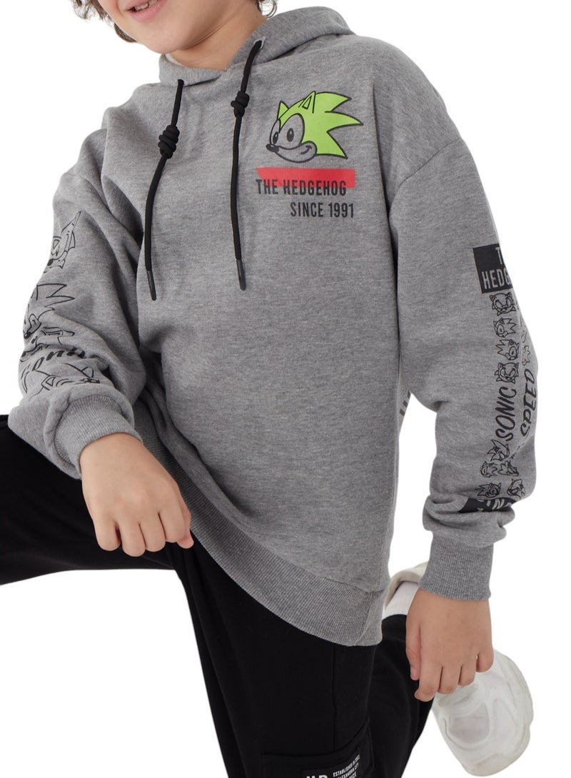 CHOiCE Boys Winter Fleece Pajama "Sonic"  Comfort and Warmth for Your Little One in Winter 16Y  Code 208 - Image 2