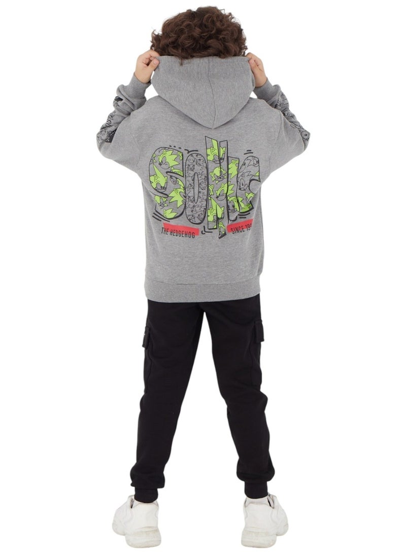 CHOiCE Boys Winter Fleece Pajama "Sonic"  Comfort and Warmth for Your Little One in Winter 16Y  Code 208 - Image 3