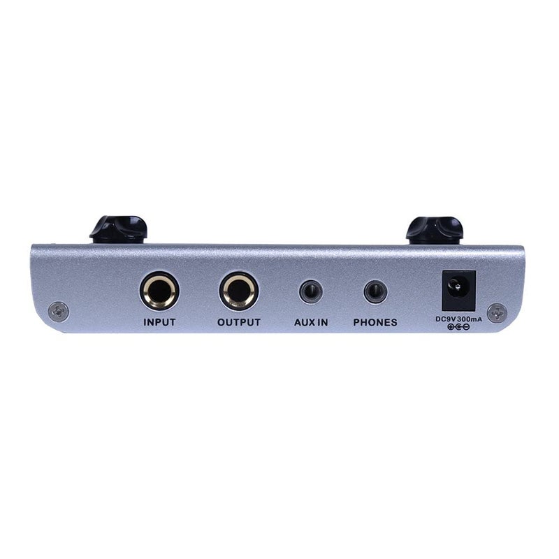 Mooer MOOER PE100 Portable Desk Top Guitar Multi Effects with 198 presets, 36 effects, Drum Machine, Metronome, Tap Tempo, Aux In Headphone - Image 2