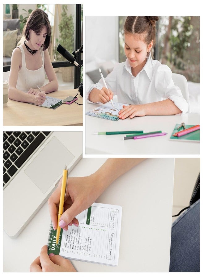 CHARMGIFTBOX To Do List Notebook Daily Planner A5 CheckList Pad 52 Sheets, 5.9" x 8.2" Daily Schedule Goal and Tasks Setting Notepad Productivity Planner, Everyday Planner, A5-LG - Image 5