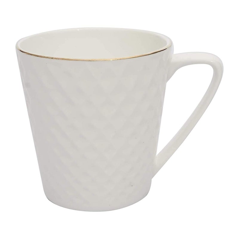 Saaikee Tea Cups Set of 6 Bone China Gold Line Mug for TeaCoffee Green Tea Cups 160 ML - Image 4
